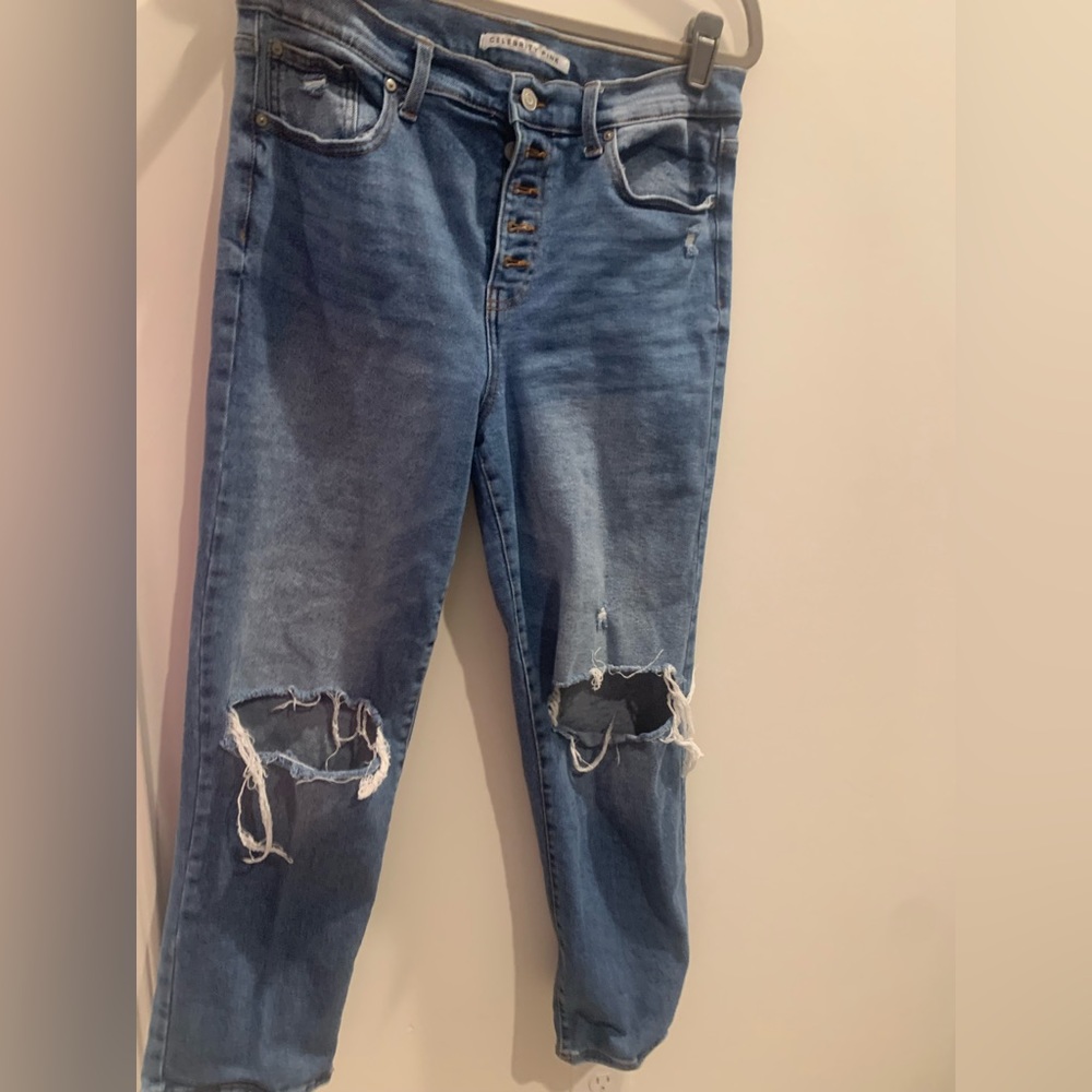 Jeans celebrity pink